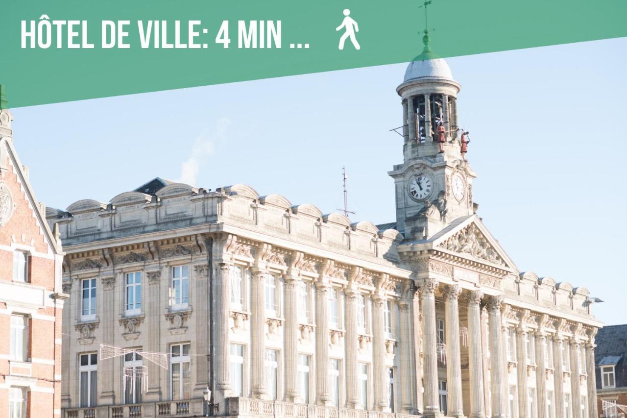 *Maison Bel-Etage-Netflix-Wifi-Coeur De Ville* Apartment Cambrai Bagian luar foto
