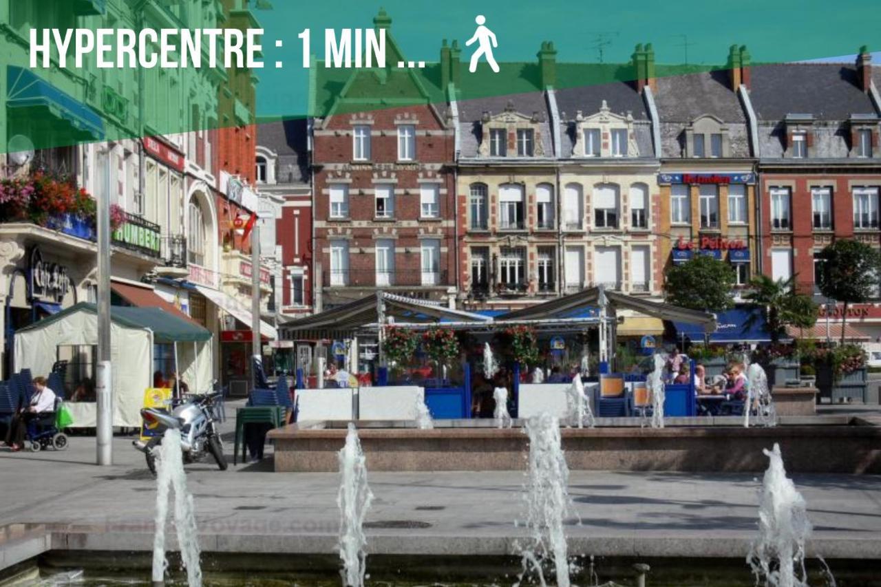 *Maison Bel-Etage-Netflix-Wifi-Coeur De Ville* Apartment Cambrai Bagian luar foto